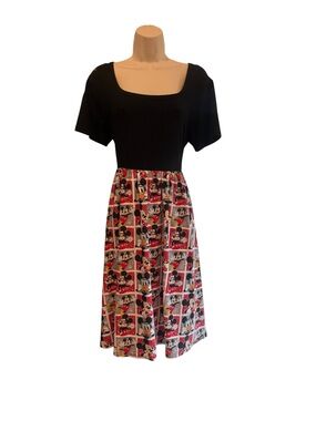 Women’s dress with Mickey Mouse Print